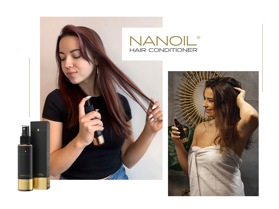 nanoil liquid silk hair conditioner